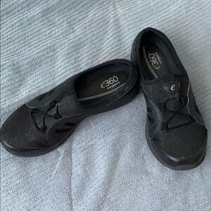 Easy Spirit Black Sneakers Slip-On Comfort